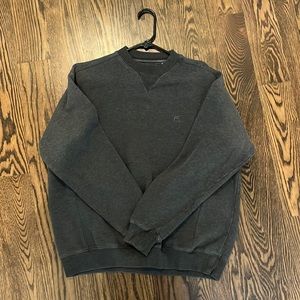Vintage Dark Gray Fila Crewneck.